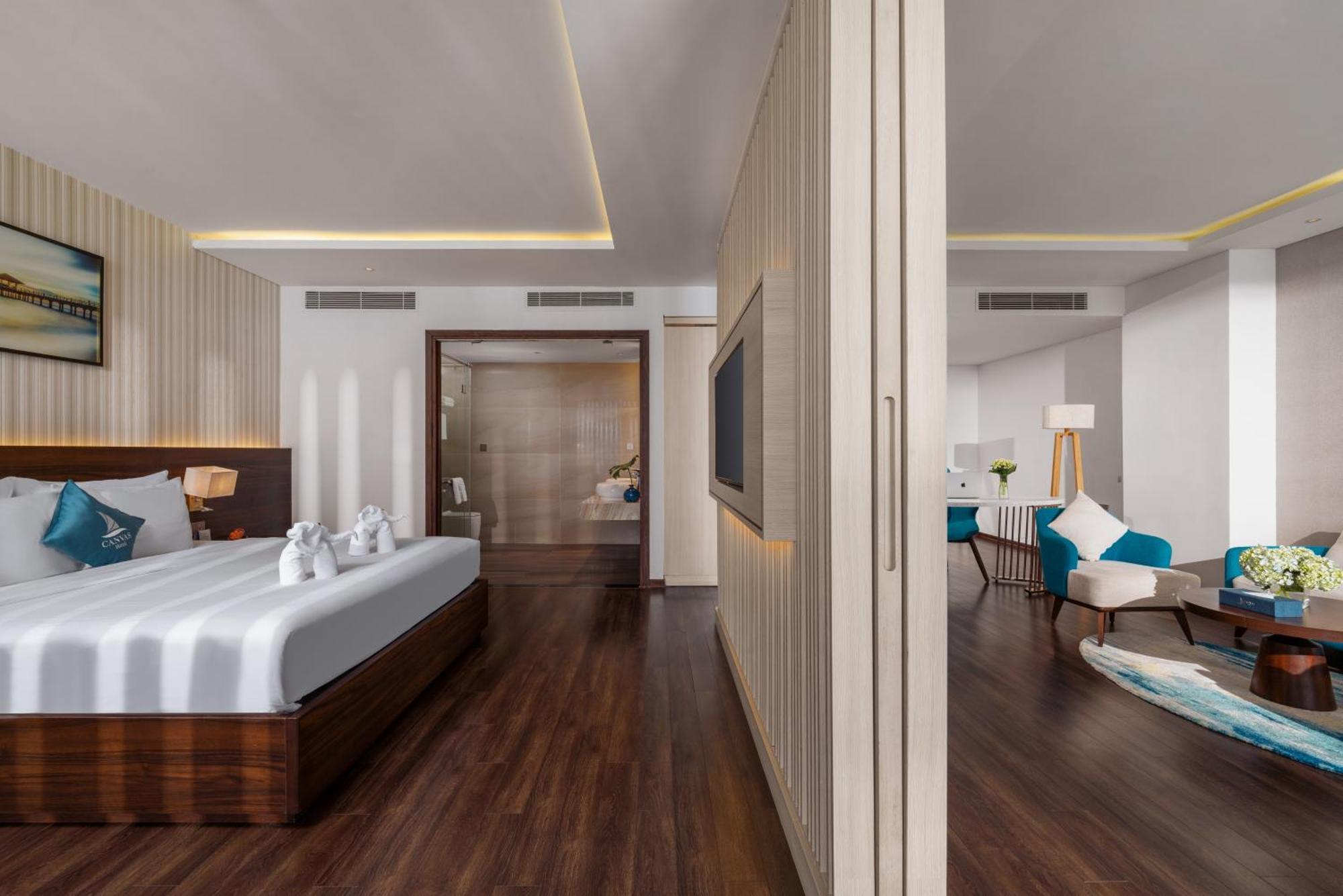 Canvas Danang Beach Hotel Exterior foto